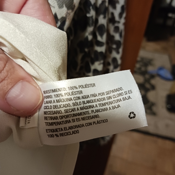 Ava & Viv women's leopard long sleeve top 2x. A-53 - Picture 4 of 5